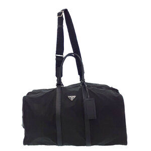 Prada Tessuto Weekender Bag black